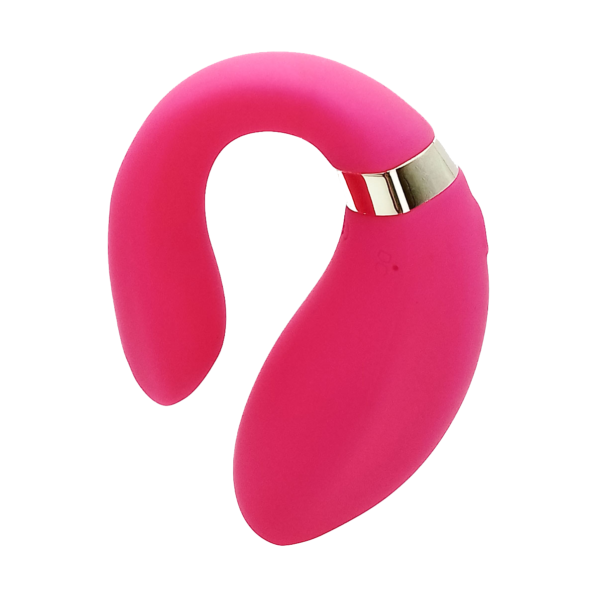 Vibrador Curvo de Silicón grado médico multifunción
