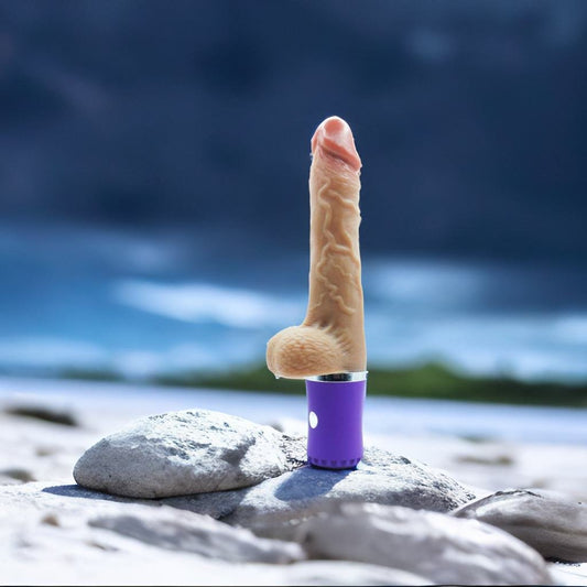 Dildo Realista con texturizado de Silicón grado médico